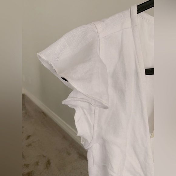 Lucky Brand Wrap Around Linen Dress - Picture 2 of 4